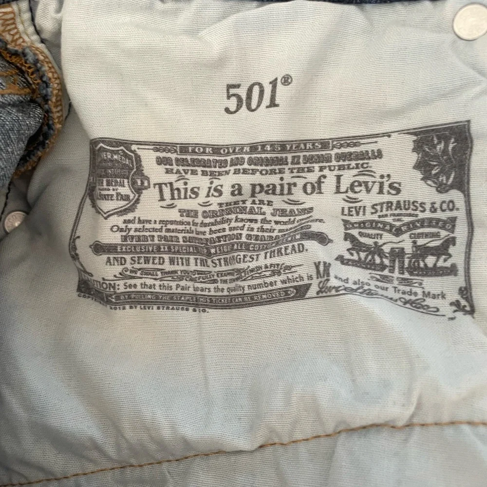 Levi’s 501 Crop Jeans Ss 30 - Picture 11 of 11